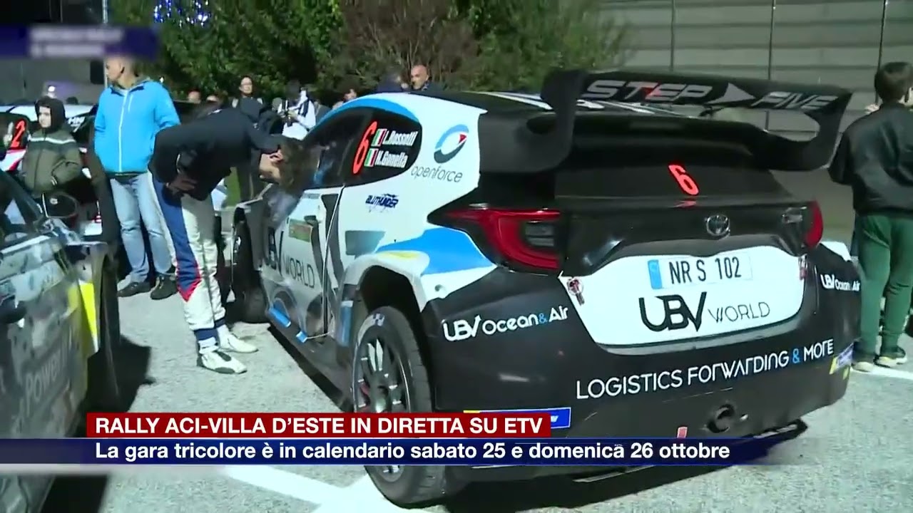 Etg - Rally Aci Como 2025 in diretta su Etv sabato 25 e domenica 26 ottobre