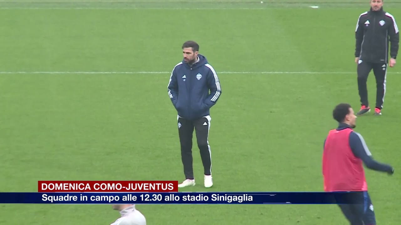 Etg - Domenica Como-Juventus, squadre in campo alle 12.30 allo Stadio Sinigaglia