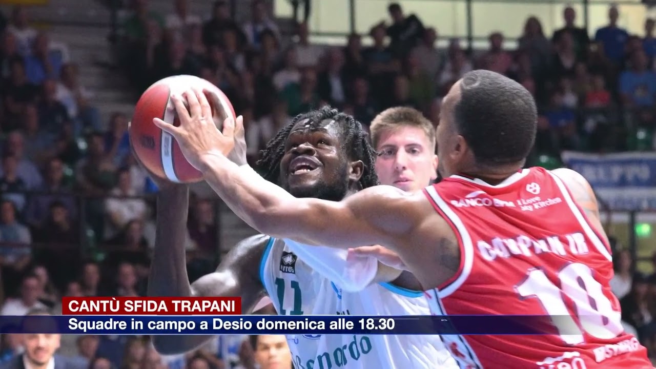 Etg - Cantù, contro Trapani seconda sfida casalinga