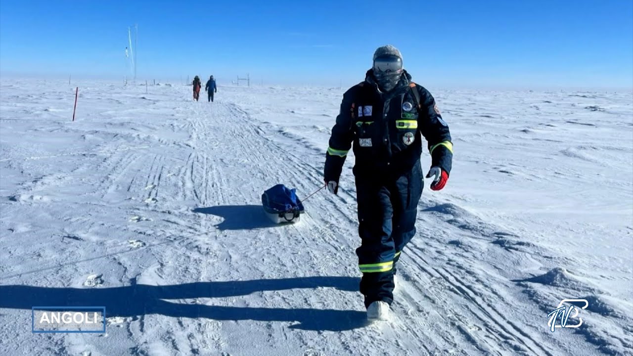 ANGOLI 20/10/2025: IL COMASCO GABRIELE CARUGATI TORNA IN ANTARTIDE