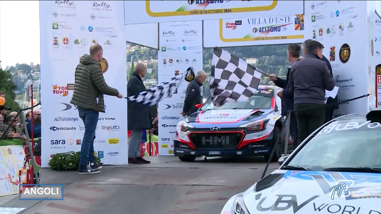 ANGOLI 22/10/2025: RALLY ACI COMO - TROFEO VILLA D'ESTE - CONTO ALLA ROVESCIA