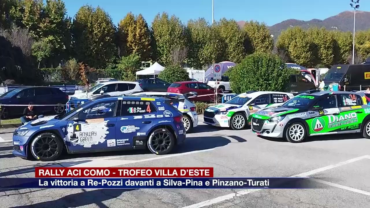 Etg - Rally Aci Como, vincono Re e Pozzi. Silva e Pina secondi