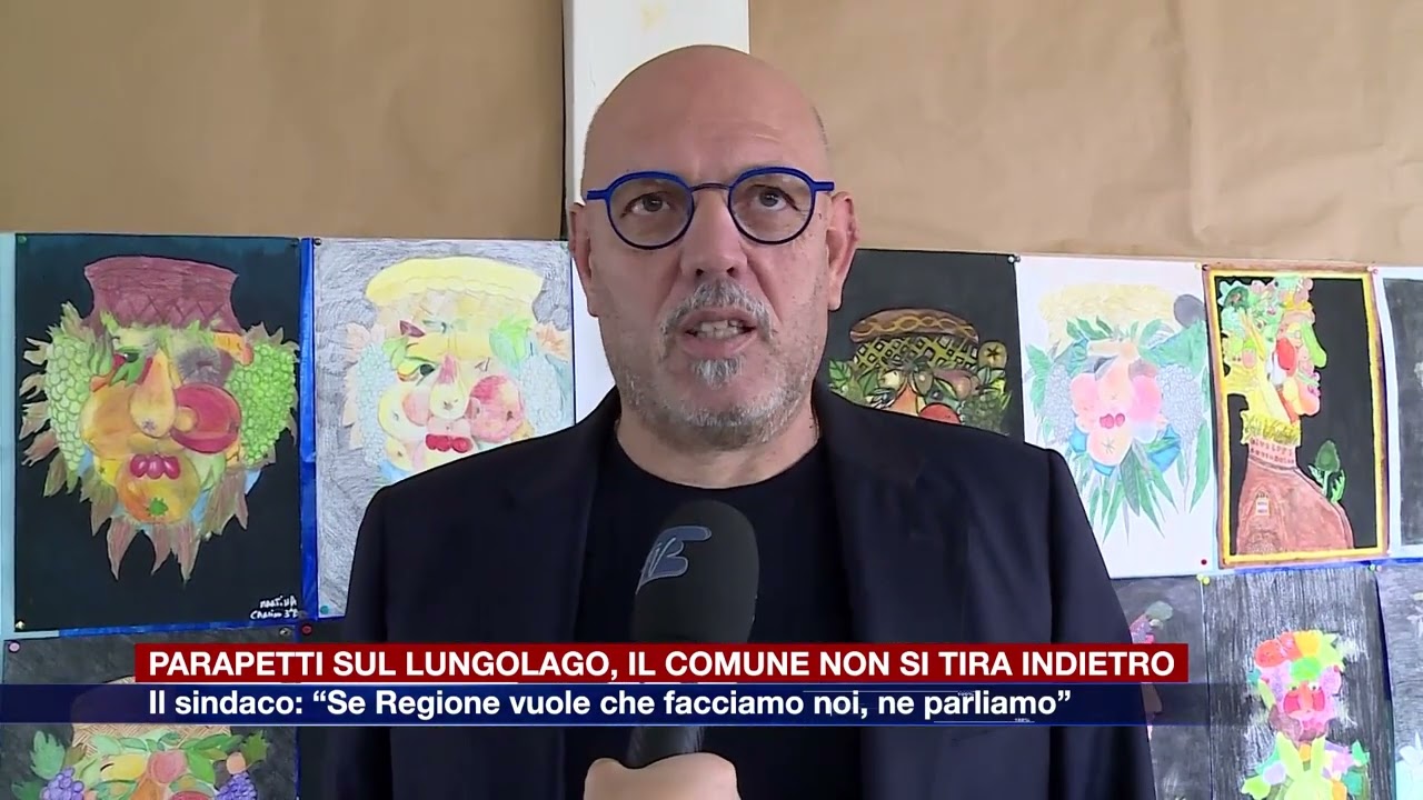 Etg - Parapetti sul lungolago, il sindaco: 