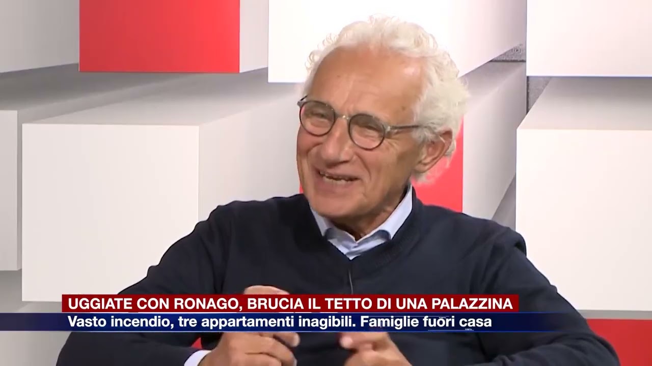 Etg - Uggiate con Ronago, brucia il tetto di una palazzina: tre appartamenti inagibili