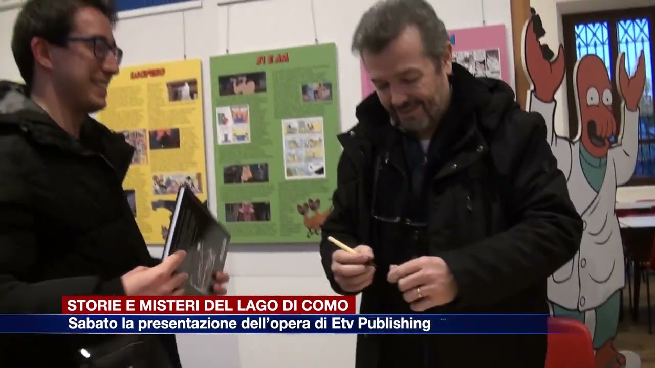 Etg - Storie e misteri del Lago di Como, sabato la presentazione dell'opera di Etv Publishing