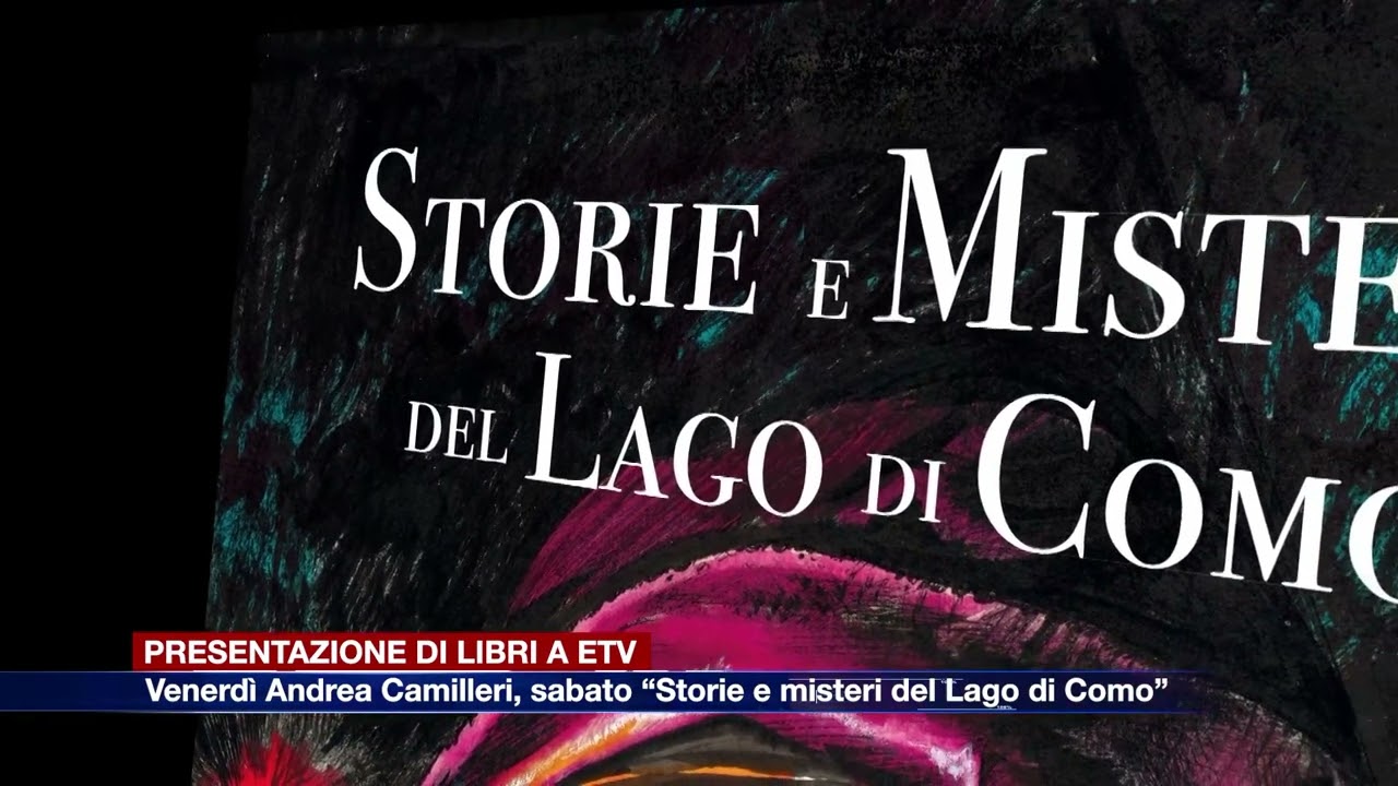 Etg - Bookcity 2025, due presentazioni nell’auditorium di Etv