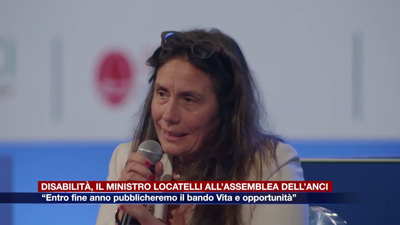 Etg - Il ministro Locatelli all’assemblea dell’Anci: “Entro fine anno il bando Vita e opportunità”