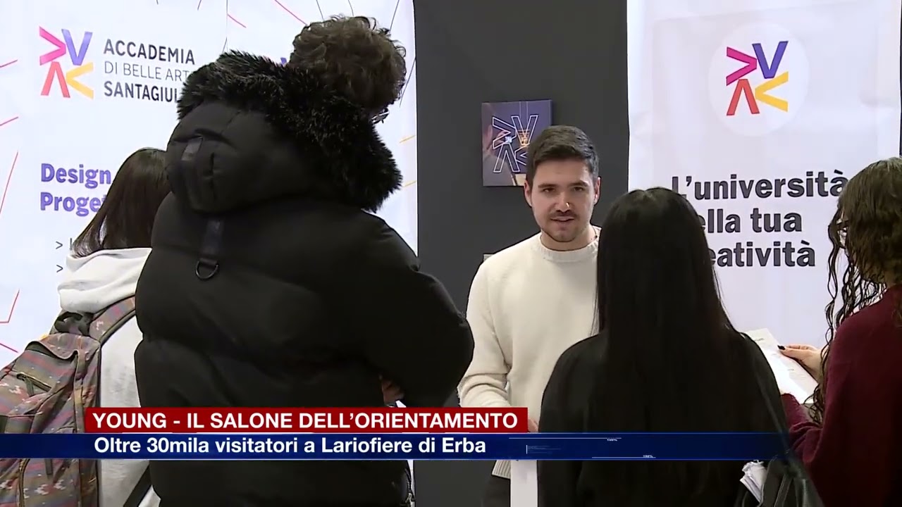 Etg - Lariofiere, oltre 30mila visitatori a “Young-Il salone dell’orientamento”