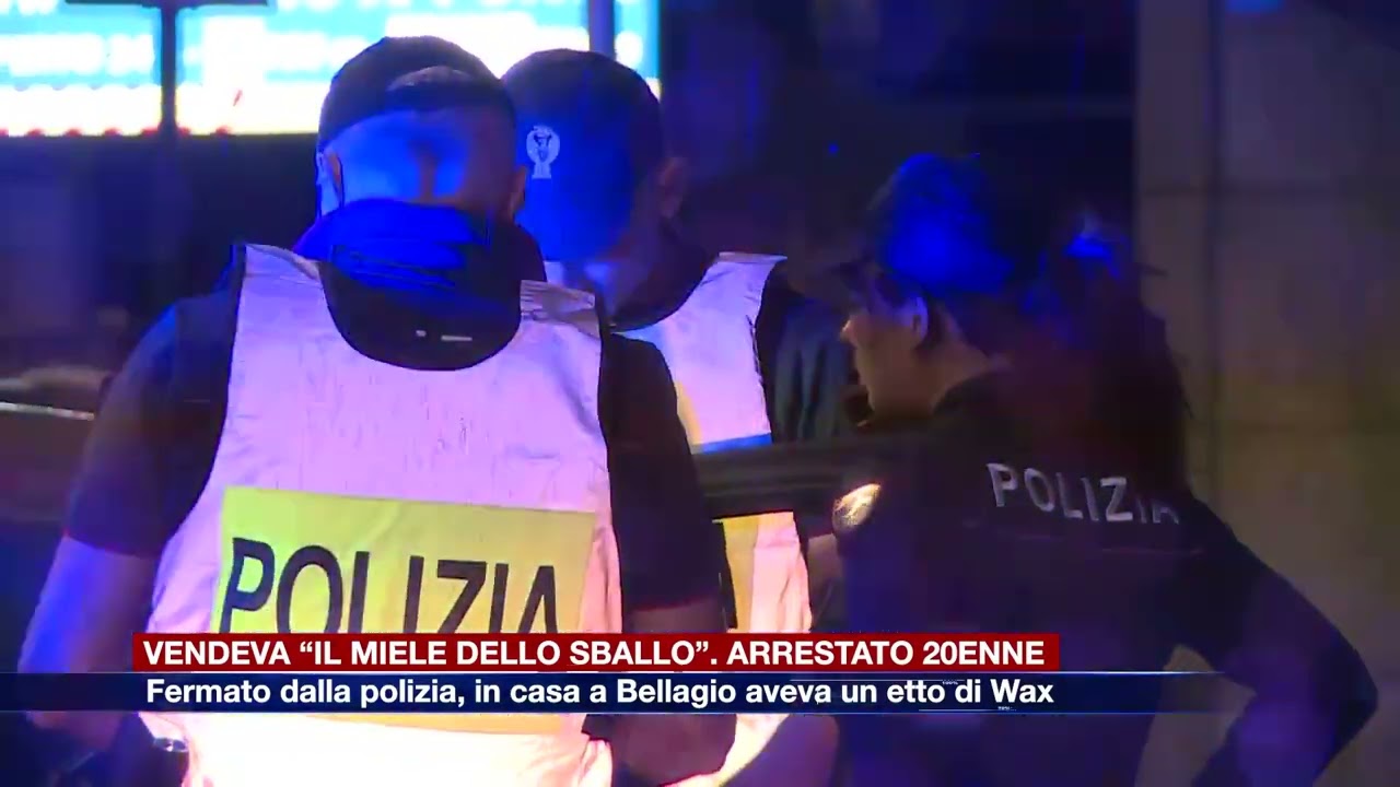 Etg - Vendeva “il miele dello sballo”, arrestato 20enne di Bellagio