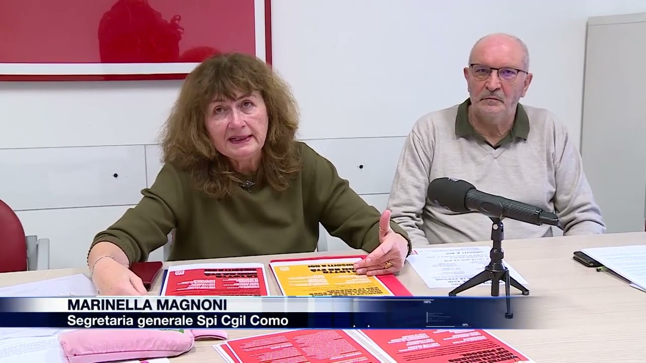 Etg - Pensionati in piazza contro la finanziaria, la protesta della Cgil