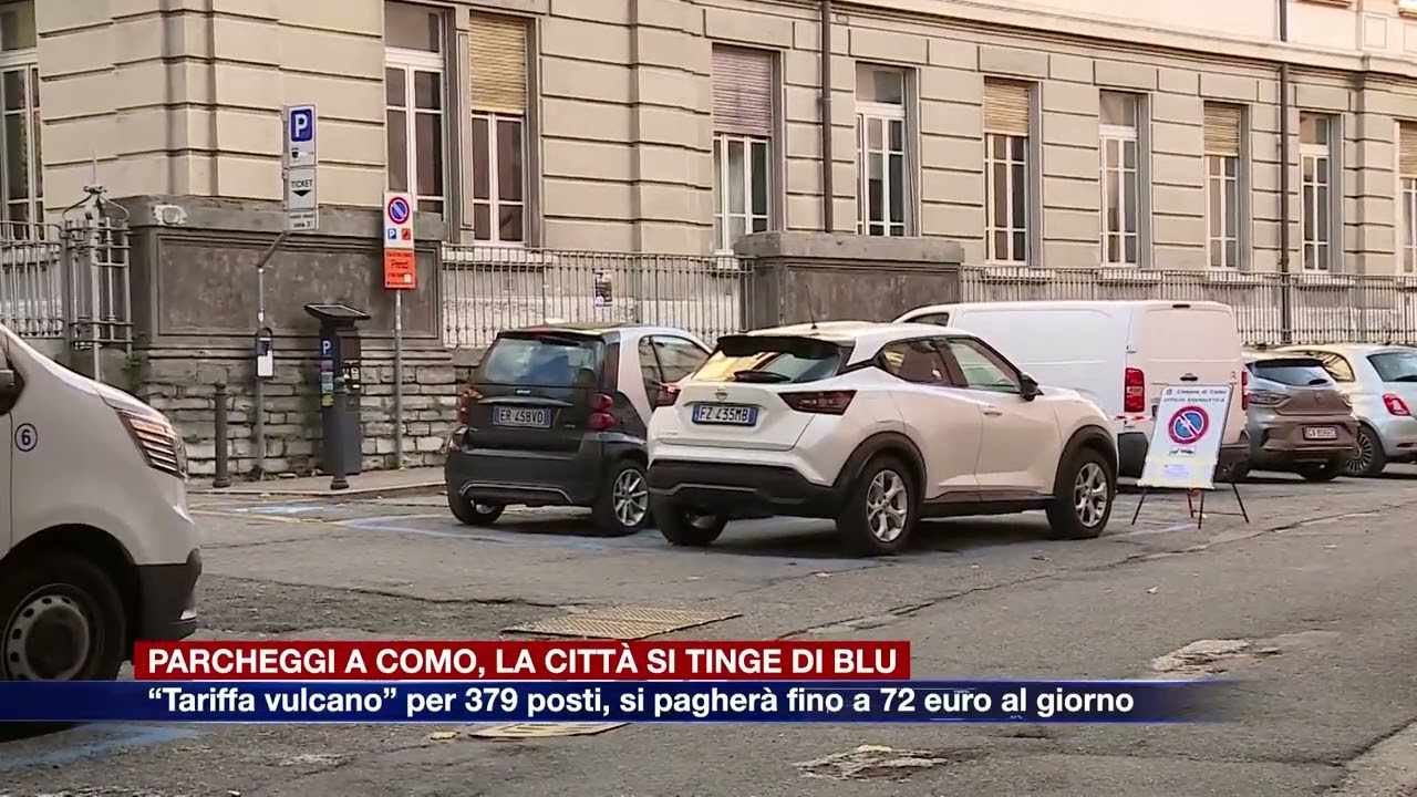 Etg - Parcheggi a Como, ecco i 379 posti dove si arriva a pagare 72 euro al giorno