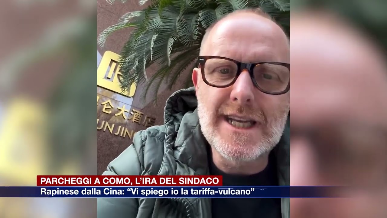 Etg - Nuovo video dalla Cina del sindaco Rapinese sui parcheggi di Como e la rivoluzione della sosta