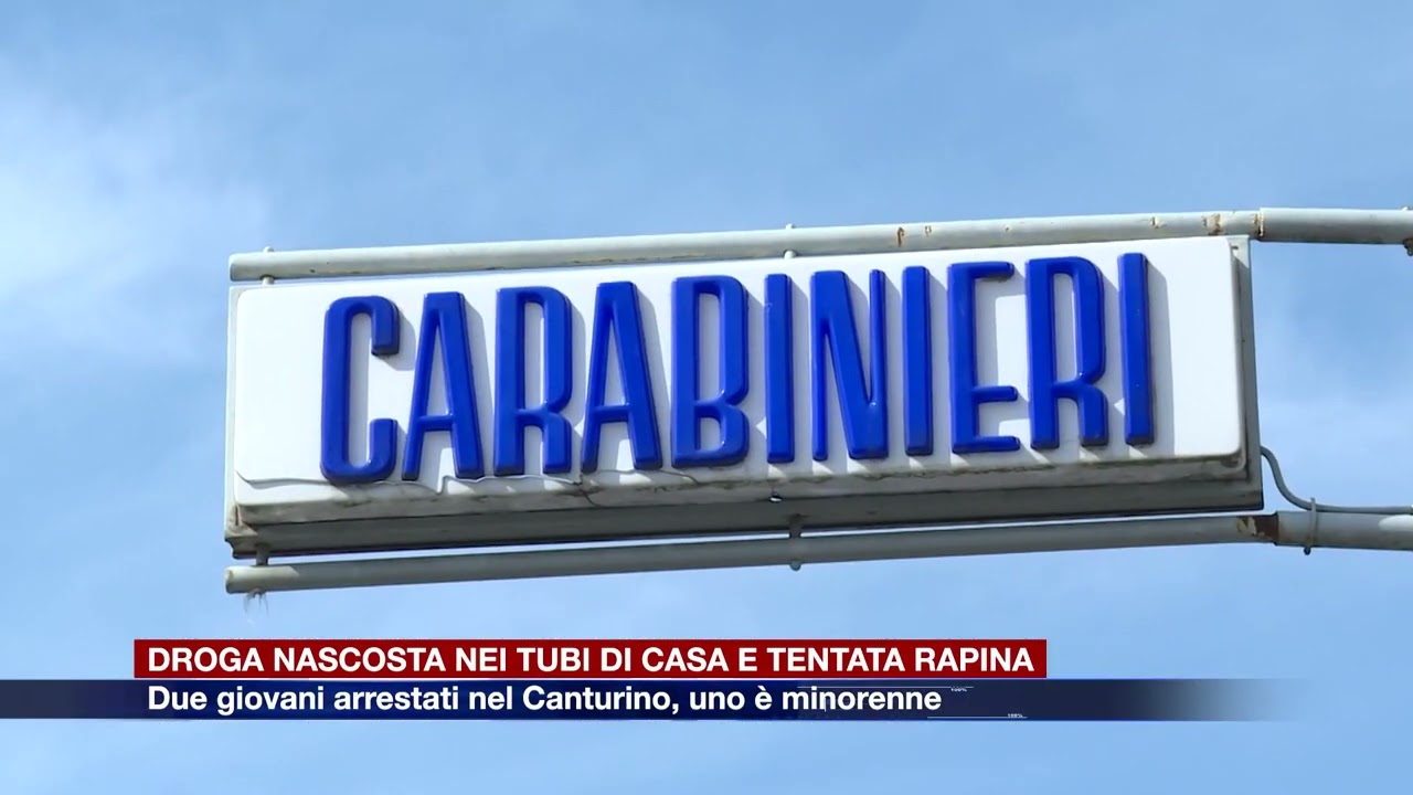 Etg - Droga nascosta nei tubi di casa e tentata rapina, due giovani arrestati nel Canturino