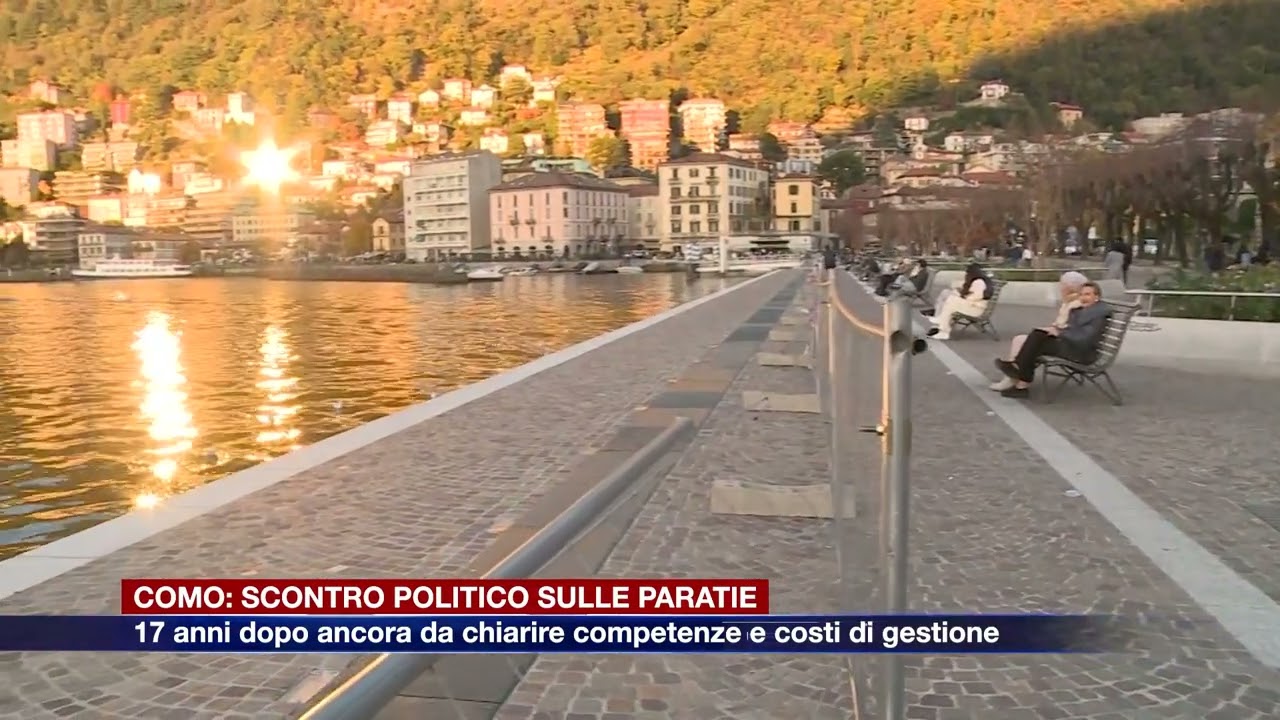 Etg - Paratie di Como, 17 anni dopo ancora da chiarire costi e competenze di gestione