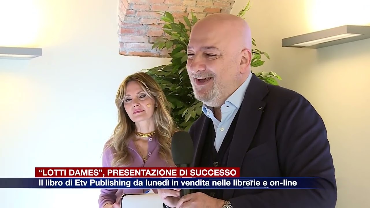 Etg - “Lotti Dames”, folto pubblico per la presentazione del libro di Etv Publishing