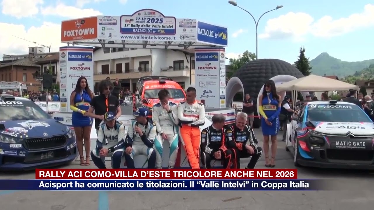 Etg - Rally Aci Como-Trofeo Villa d’Este tricolore anche nel 2026