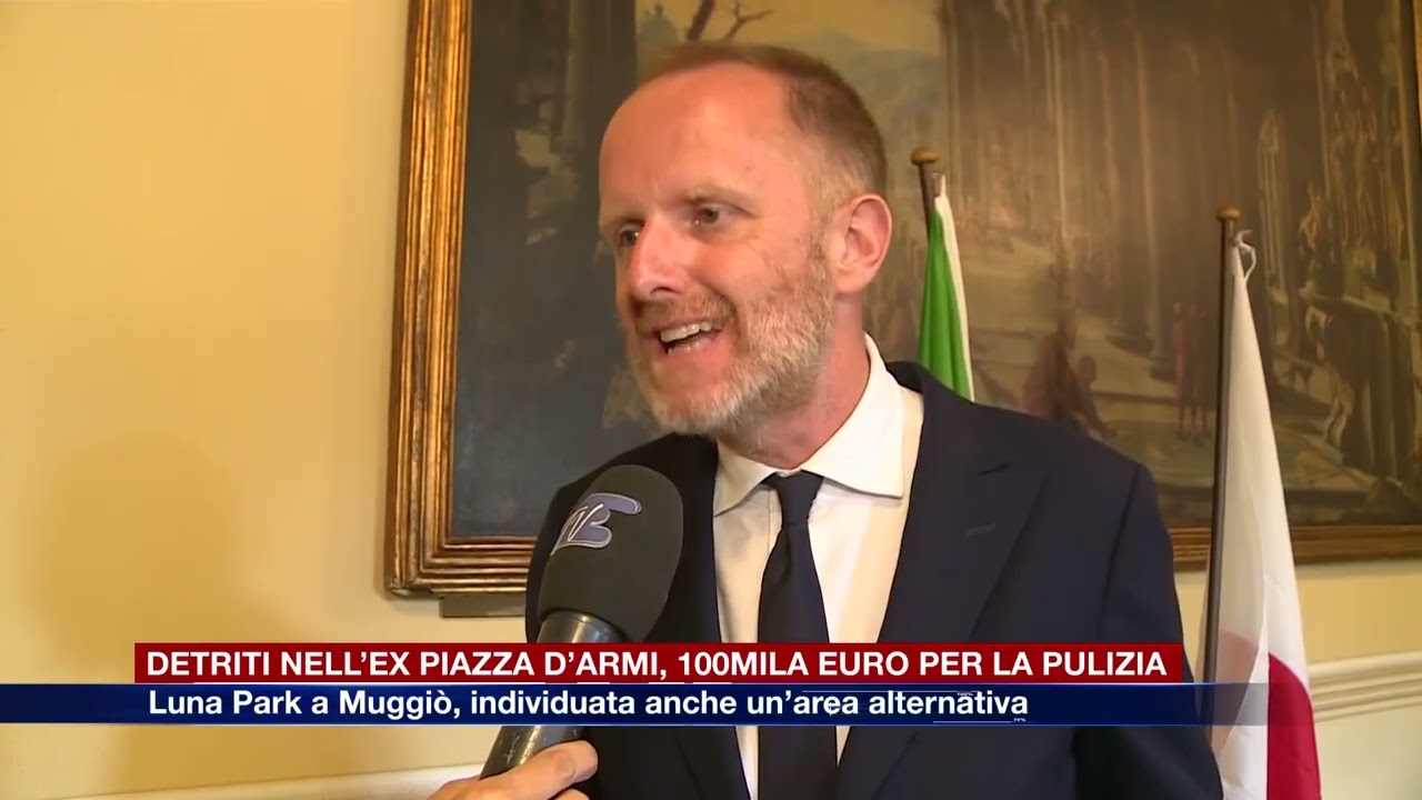 Etg - Detriti a Muggiò, primi 100mila euro per la pulizia. Luna Park, individuata area alternativa