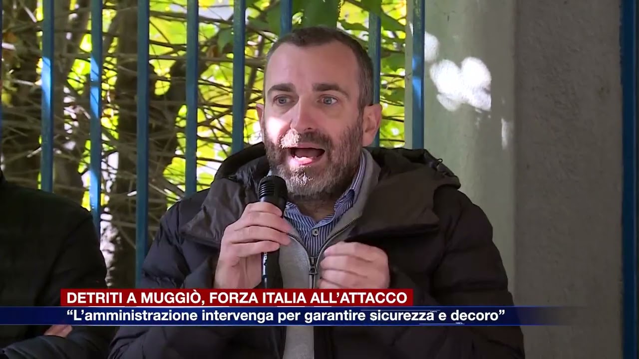 Etg - Detriti a Muggiò, Forza Italia chiede chiarimenti sulla rimozione