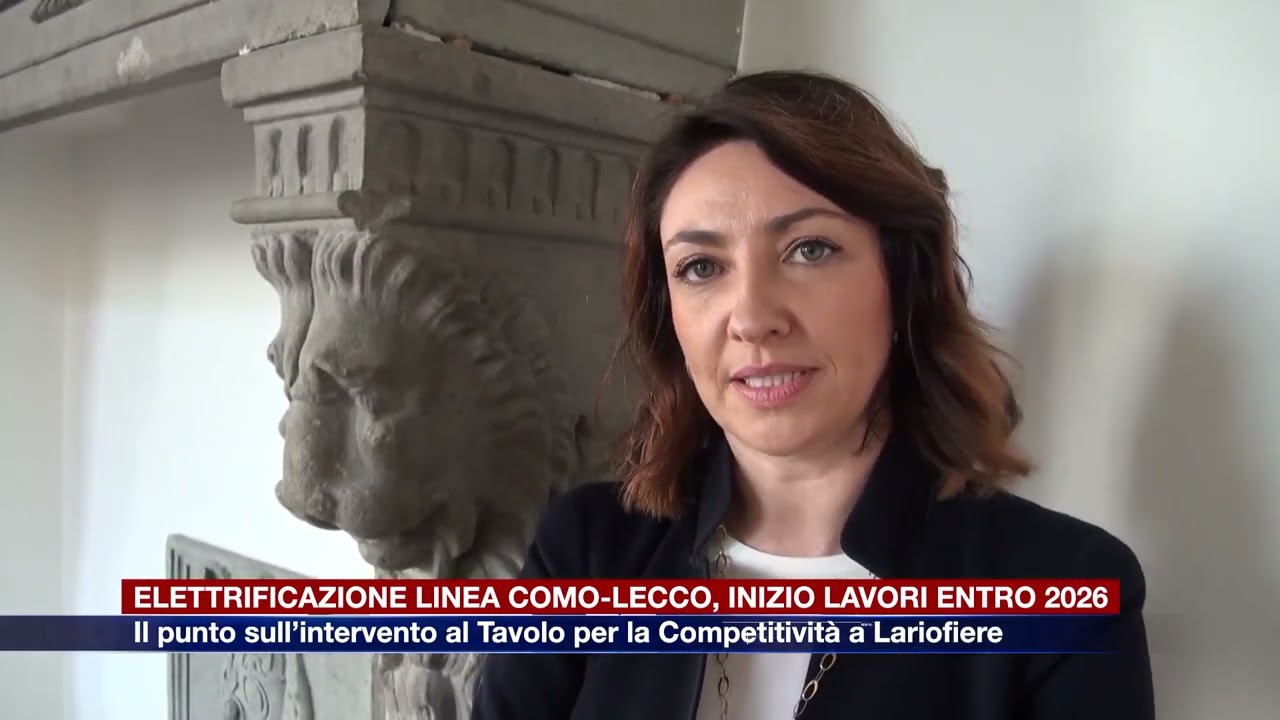 Etg - Elettrificazione linea Como-Lecco, inizio lavori entro il 2026. Il punto a Lariofiere
