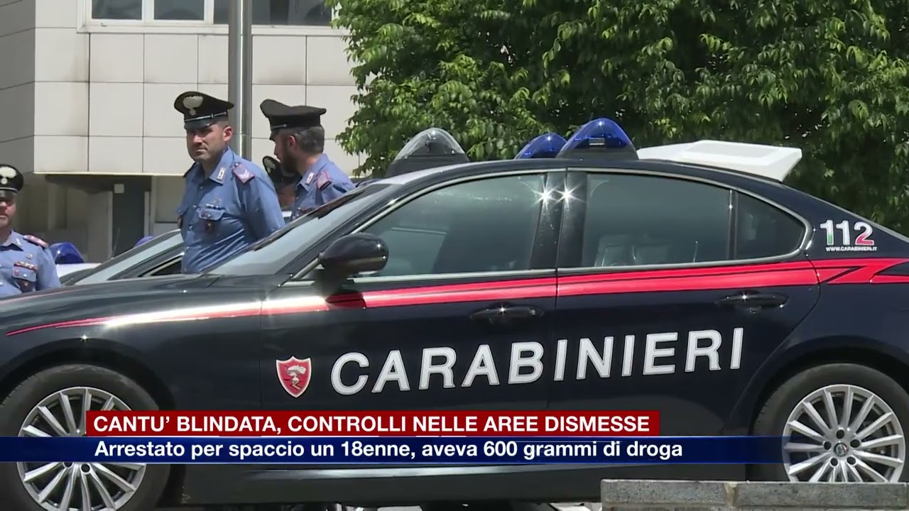 Etg - Cantù presidiata, controlli nelle aree dismesse e sulle strade