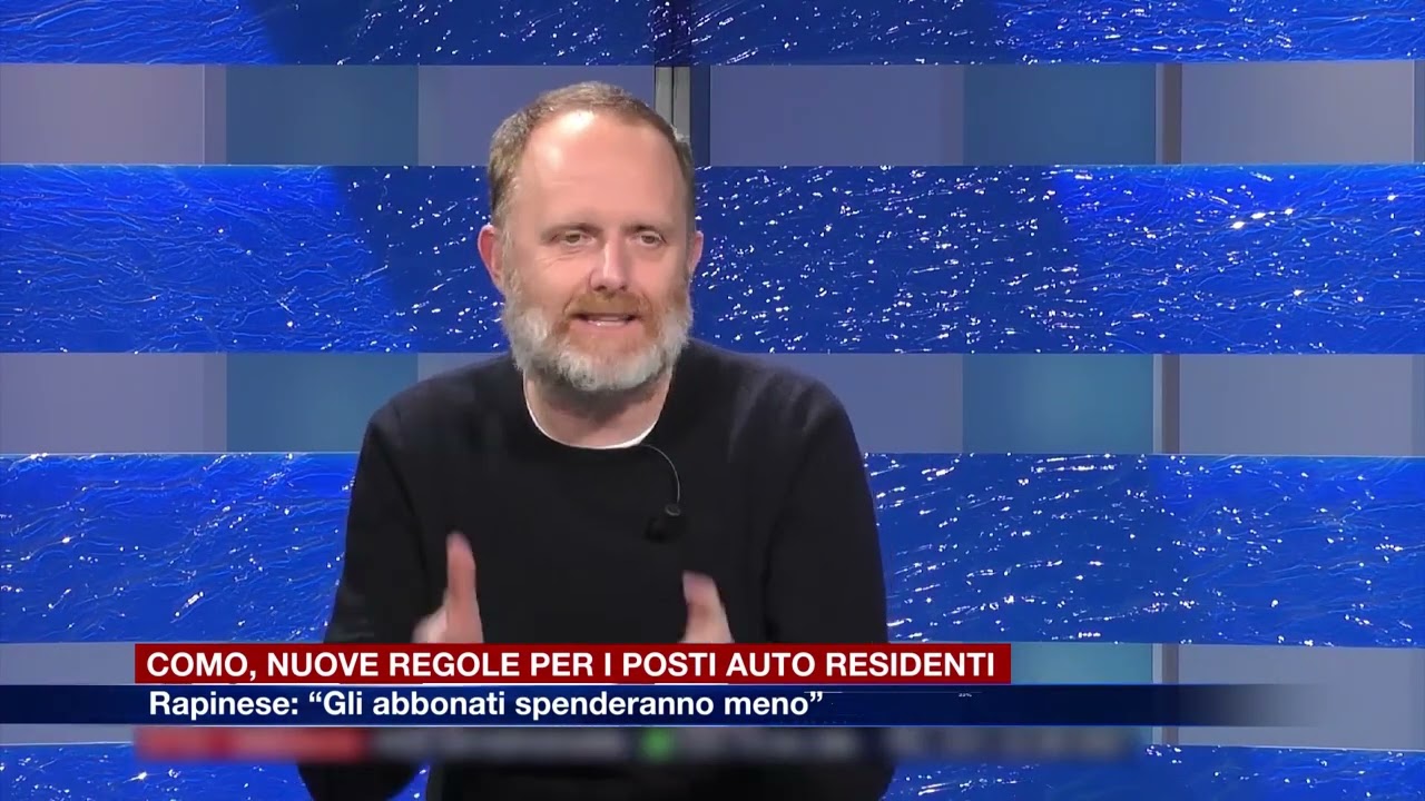 Etg - Como, nuove regole per i posti auto residenti, Rapinese: “Gli abbonati spenderanno meno”