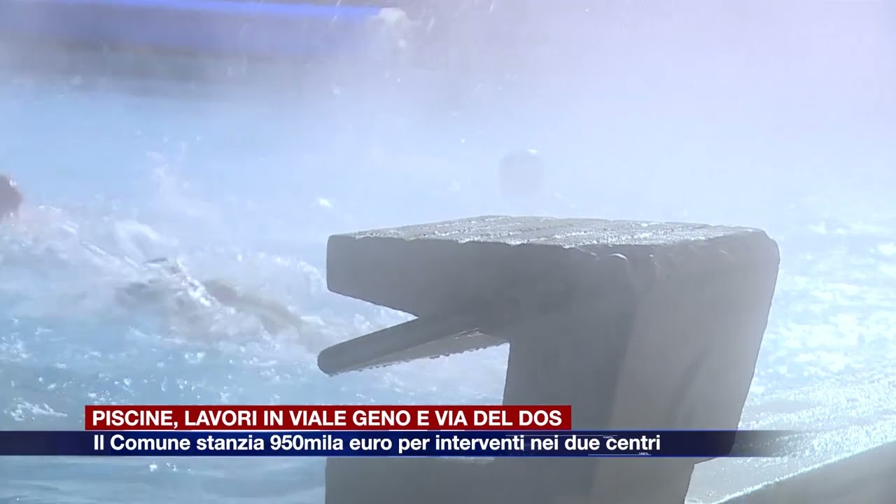 Etg - Piscine a Como, lavori in via del Dos e in viale Geno