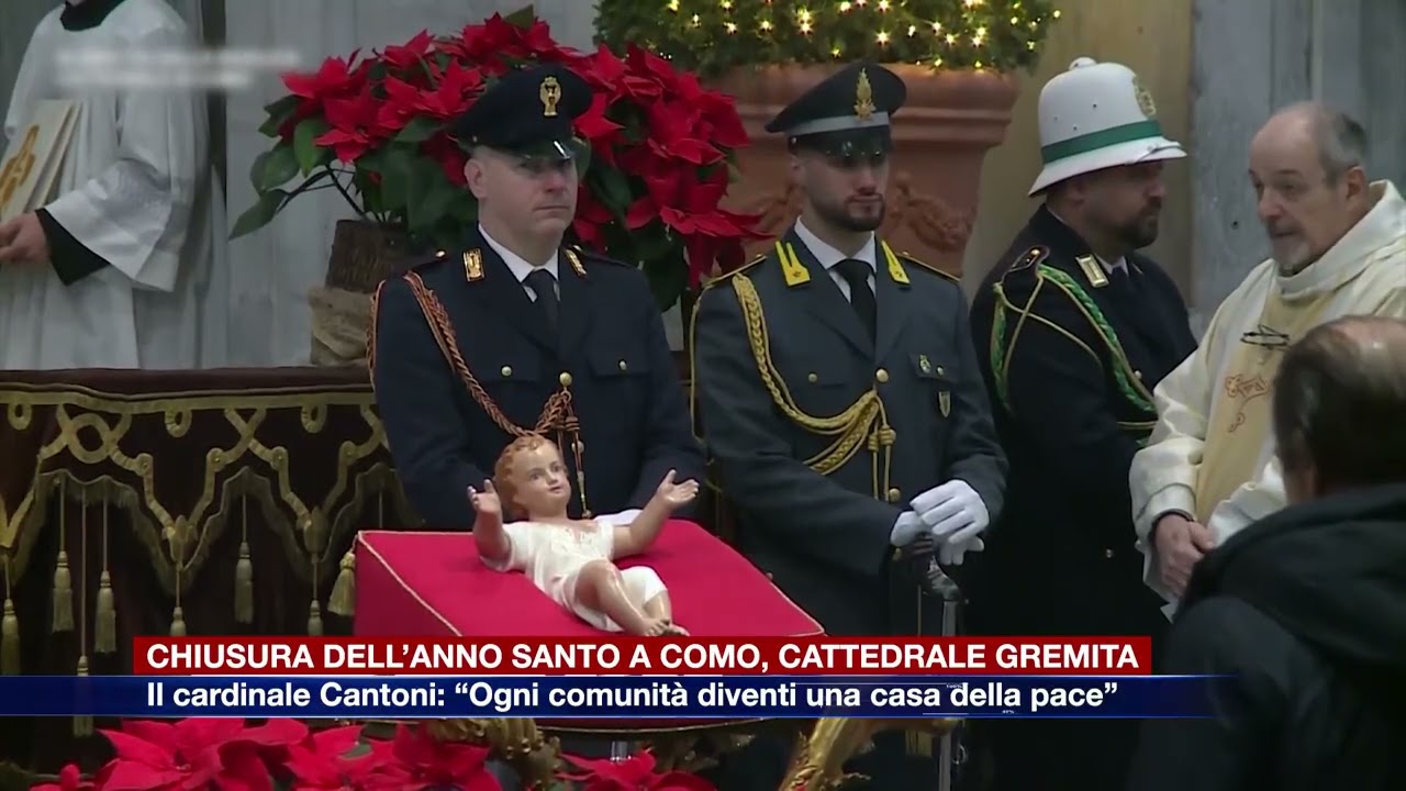 Etg - Como, Cattedrale gremita per la chiusura dell’Anno Santo: la celebrazione in Duomo