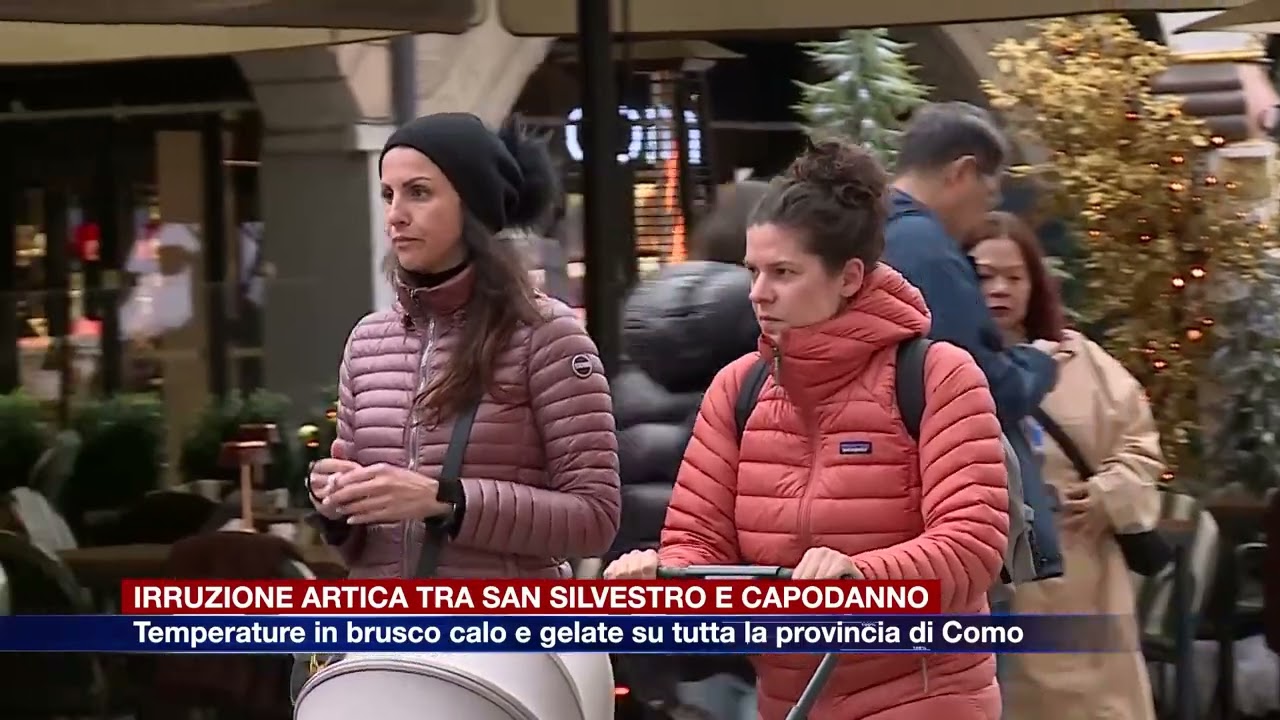 Etg - Irruzione artica tra San Silvestro e Capodanno: temperature in calo e gelate a Como