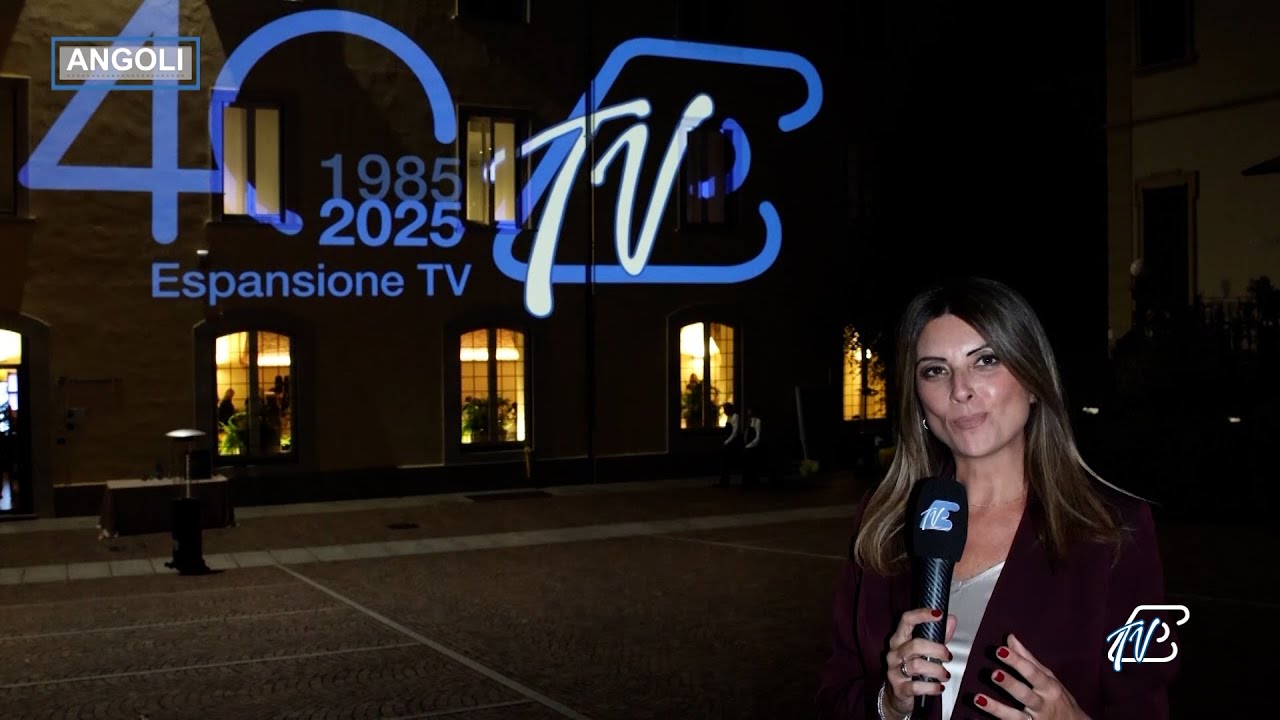 ANGOLI 31/12/2025: ESPANSIONE TV FESTEGGIA 40 ANNI DI TELEVISIONE