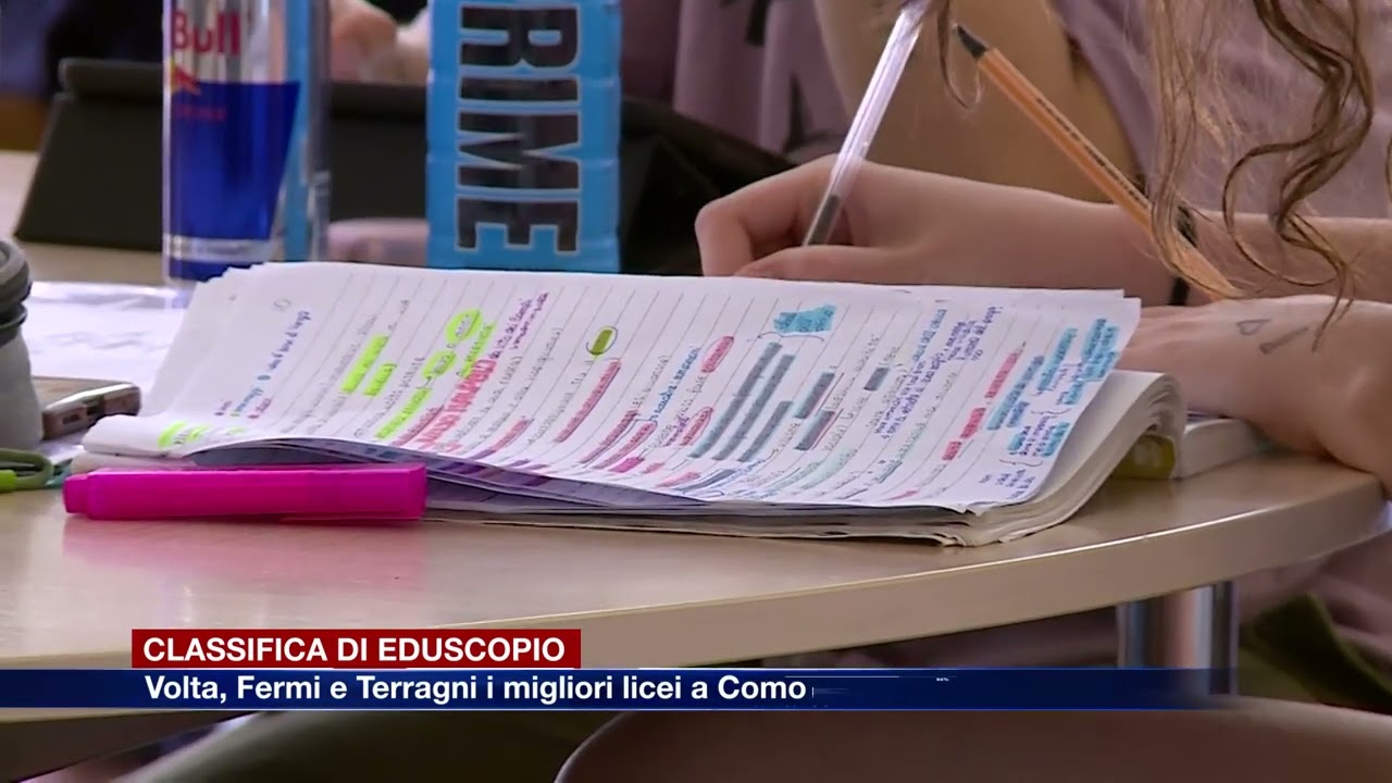 Etg - Classifica Eduscopio 2025, Volta, Fermi e Terragni i migliori licei di Como