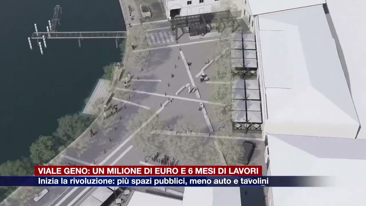 Etg - Viale Geno, un milione di euro e 6 mesi di lavori. Più spazi pubblici, meno auto e tavolini