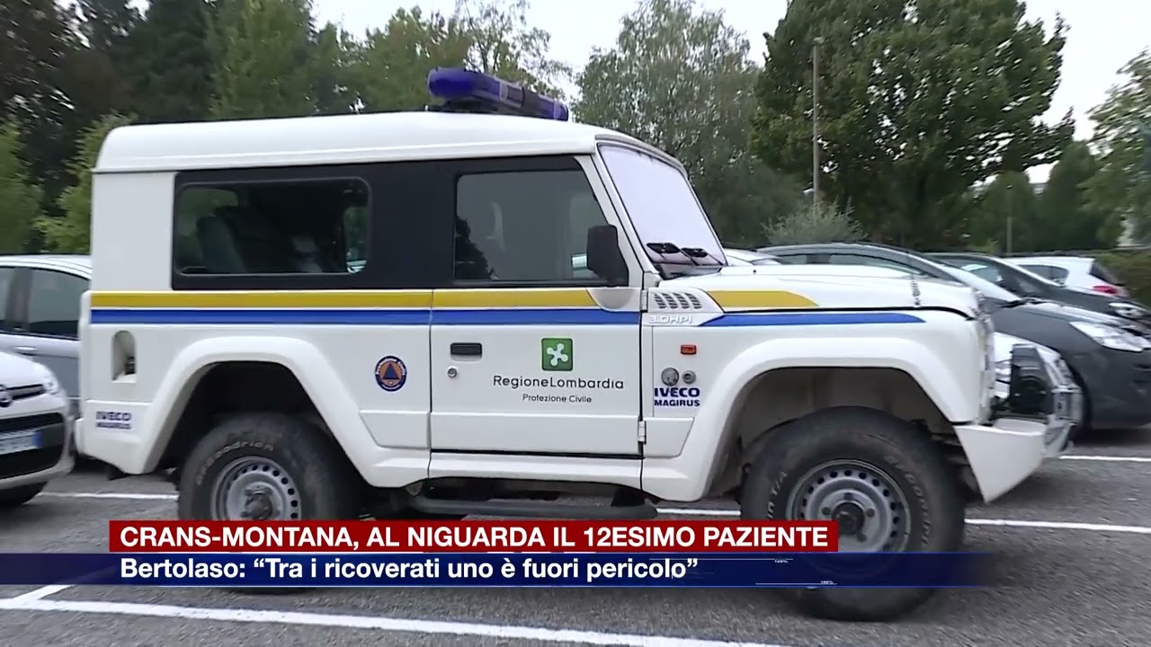 Etg - Crans-Montana, Bertolaso al Niguarda: “Tra i ricoverati uno è fuori pericolo”