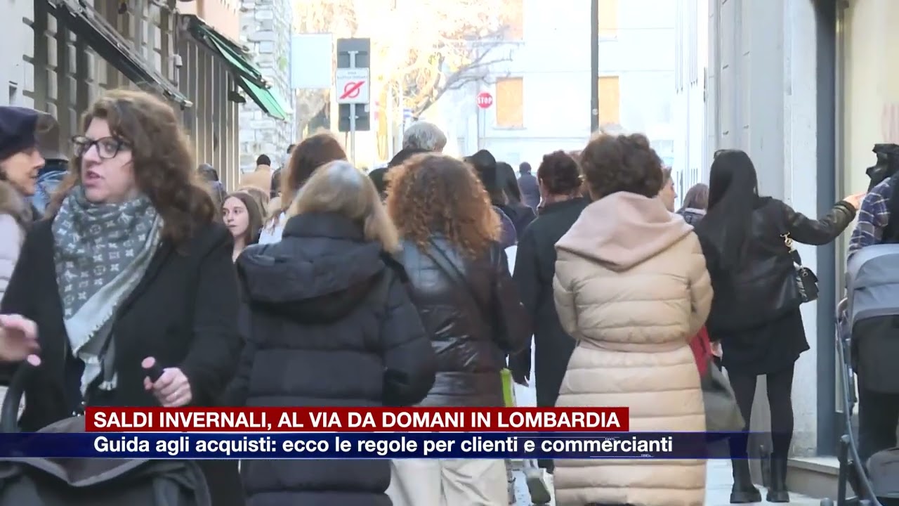 Etg - Saldi invernali, al via dal 3 gennaio in Lombardia: attenzione agli sconti esagerati