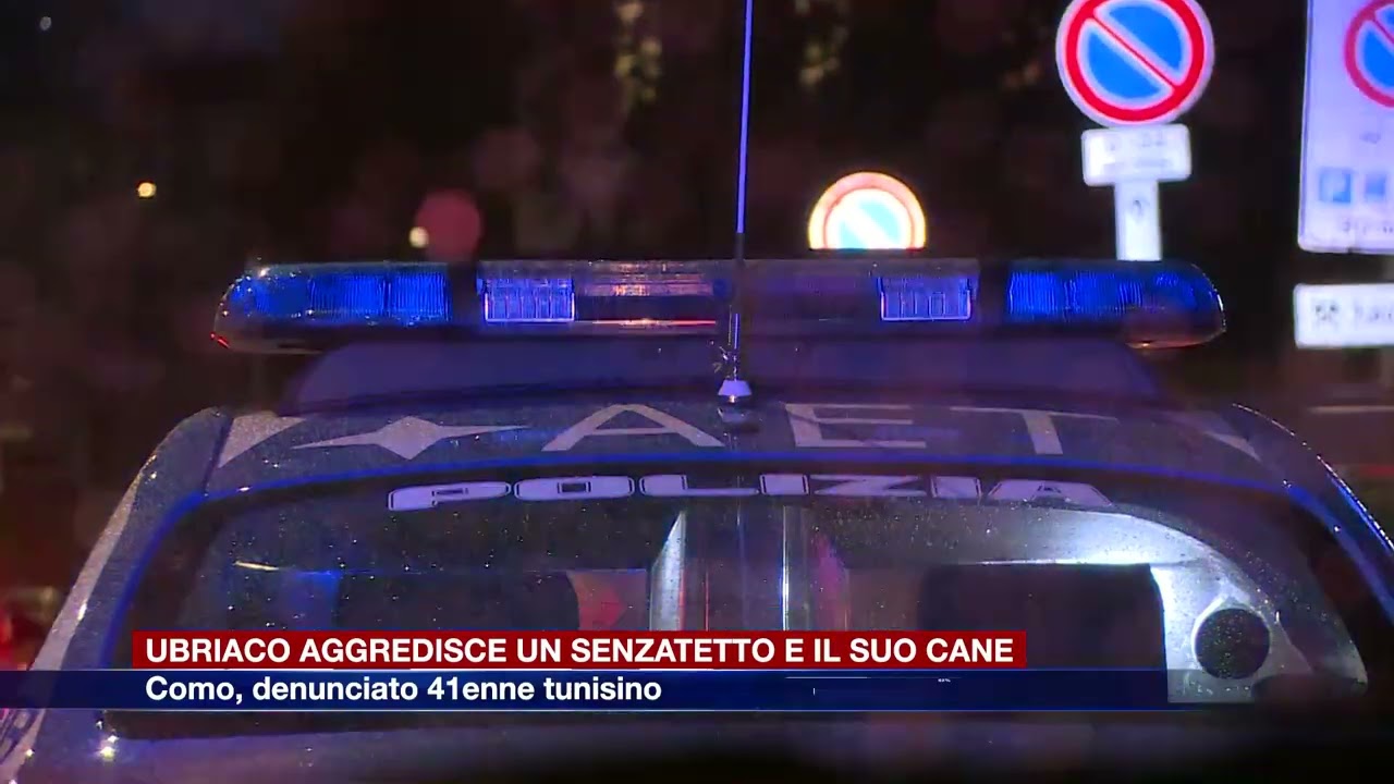 Etg - Ubriaco aggredisce un senzatetto e il suo cane, denunciato 41enne tunisino