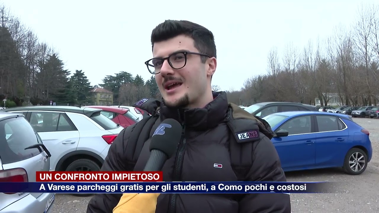 Etg - A Varese parcheggi gratis per gli studenti, appello al sindaco di Como: 