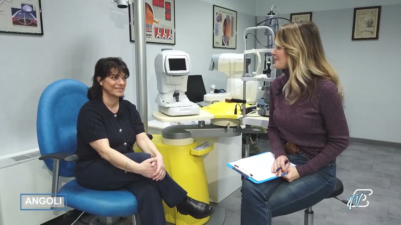 ANGOLI 22/1/2026: PROF. G. PERONE: CHIRURGIA REFRATTIVA DEL CRISTALLINO, IL RACCONTO DELLA PAZIENTE
