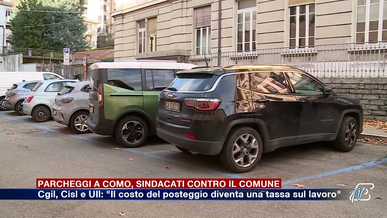 Parcheggi a Como, i sindacati all’attacco: “Il costo del posteggio diventa una tassa sul lavoro”