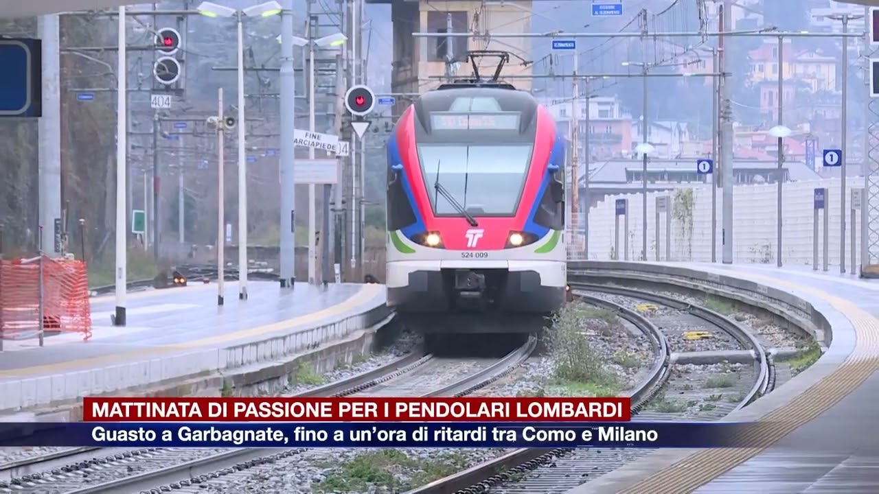 Etg - Disagi al rientro dei pendolari. Un guasto ferroviario a Garbagnate ha causato grossi ritardi