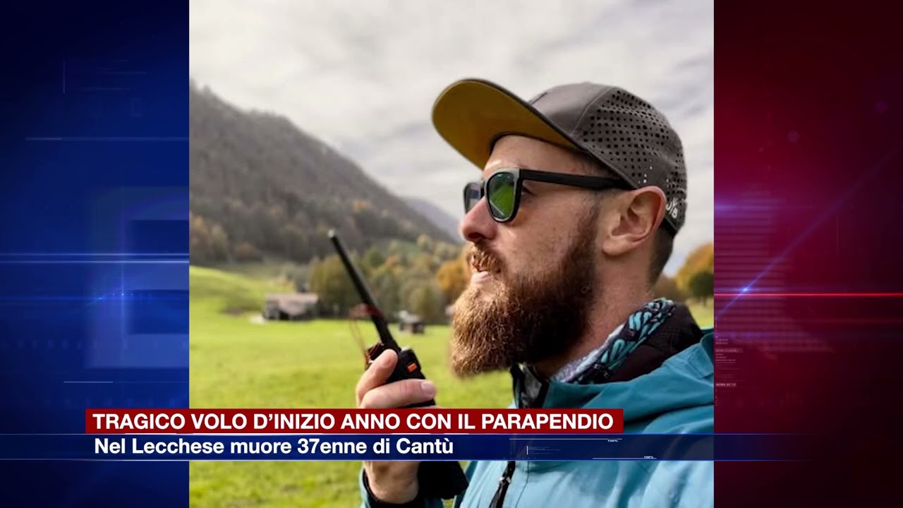 Etg - Tragico volo con il parapendio, 37enne muore sul Cornizzolo