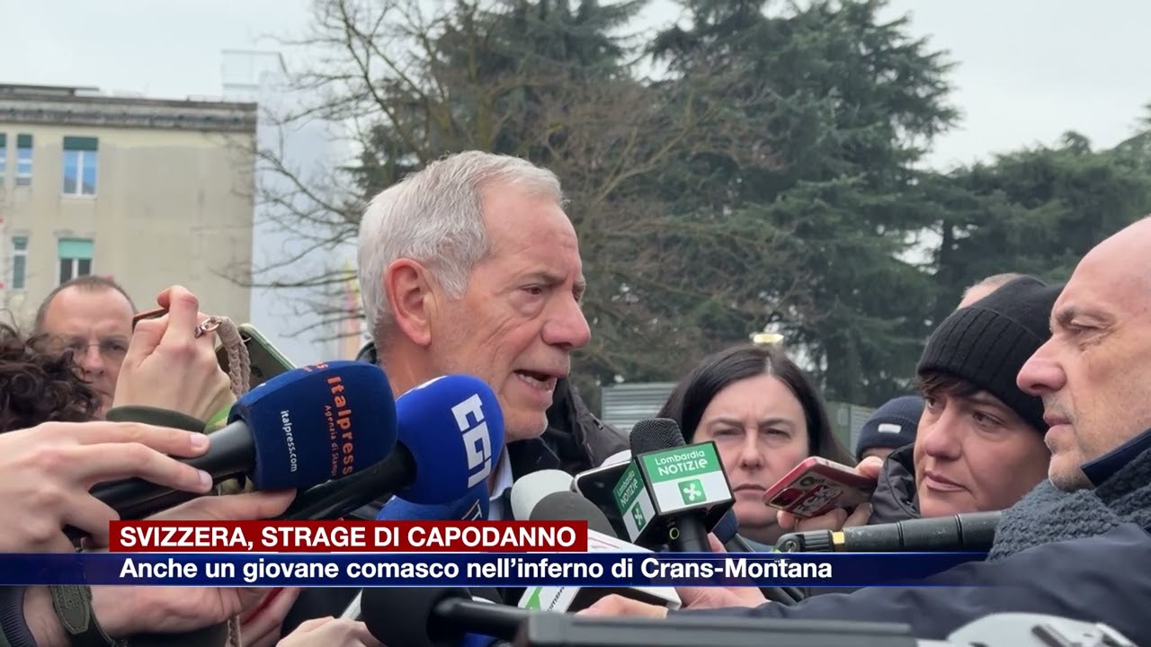 Etg - Strage di Crans Montana, c’è un ferito comasco