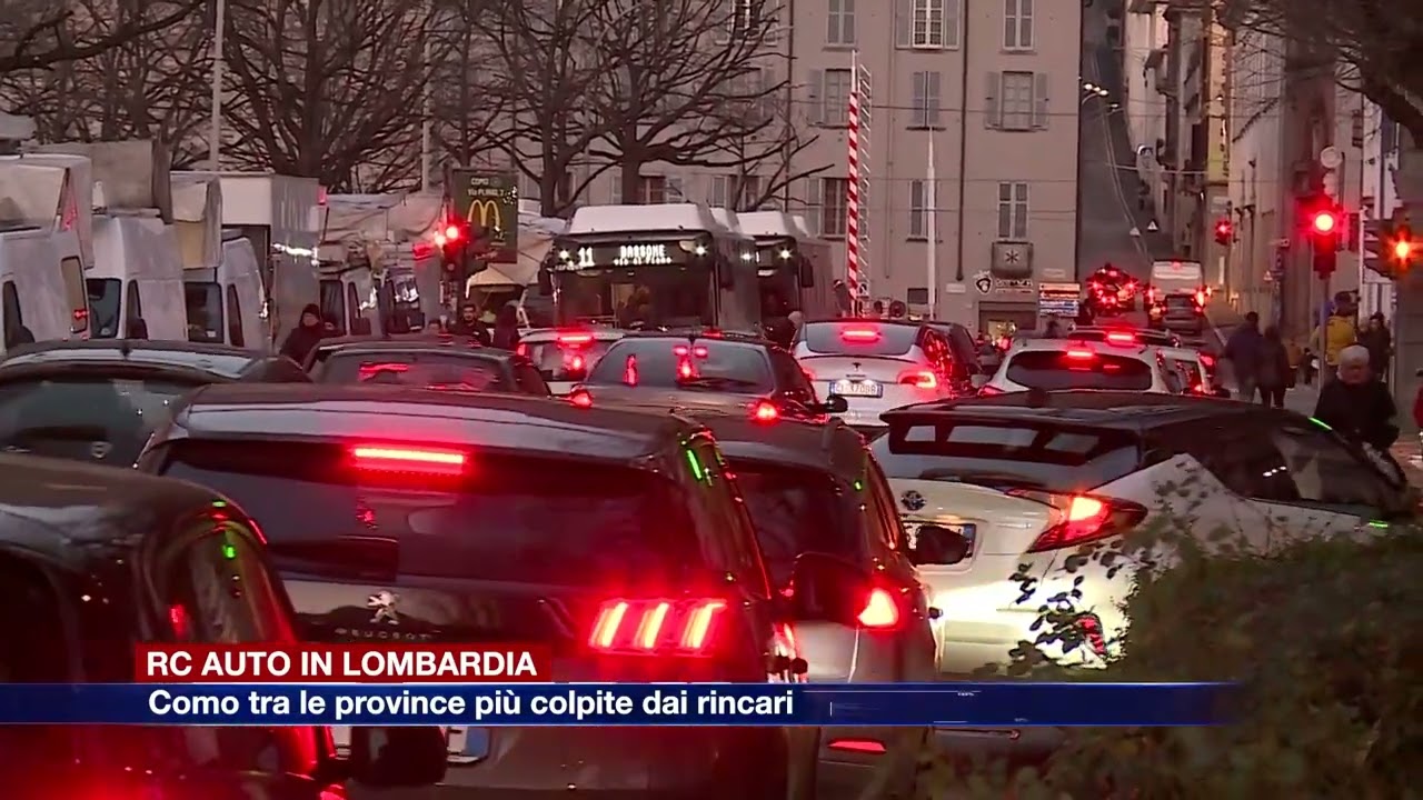 Etg - Rc auto più cara per 85mila lombardi. Como tra le province più colpite