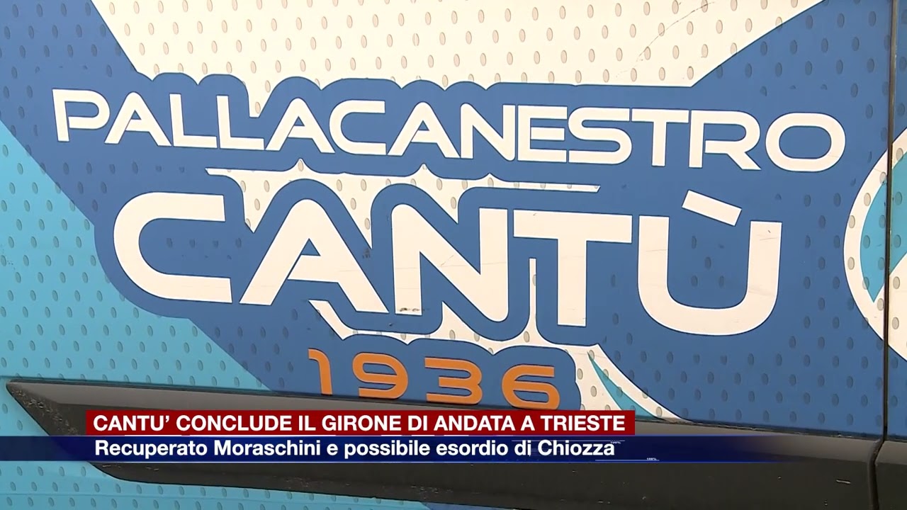 Etg - La Pallacanestro Cantù conclude il girone di andata a Trieste