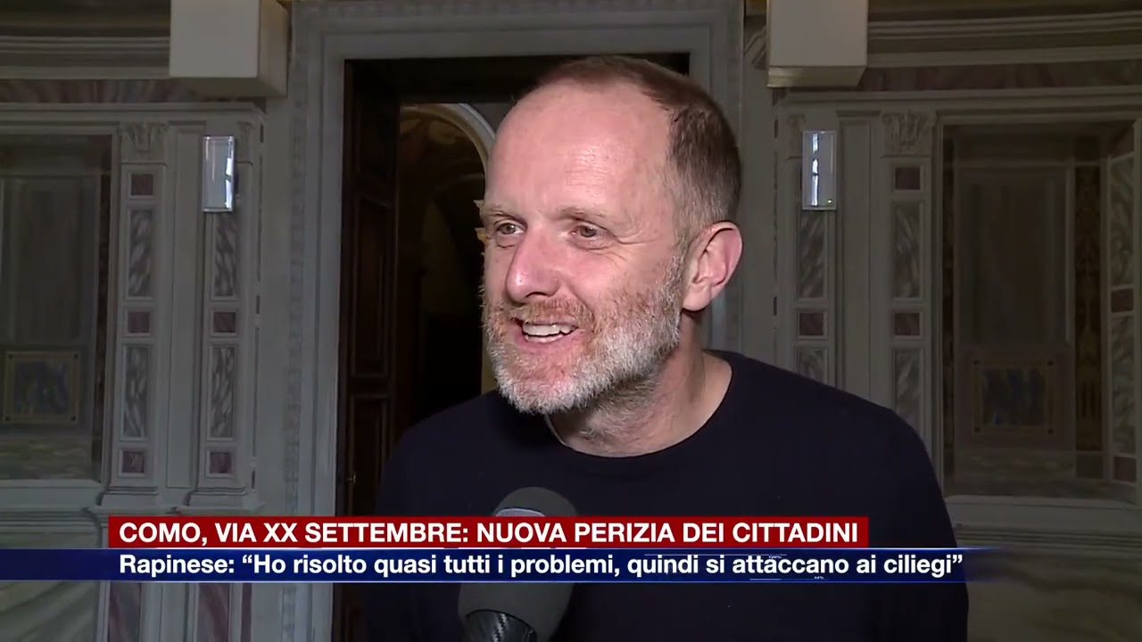 Etg - Como, Rapinese: “Ho risolto quasi tutti i problemi, i cittadini si attaccano ai ciliegi