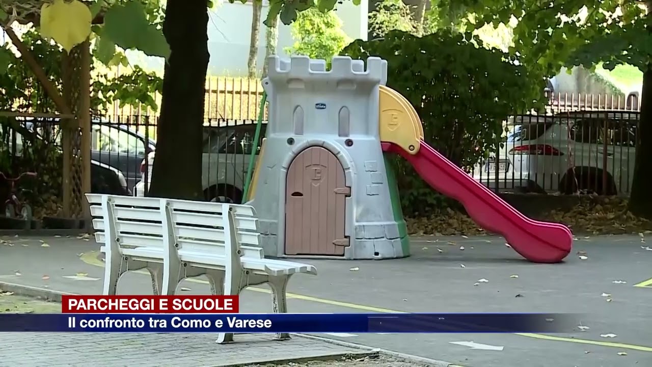 Etg - Parcheggi e scuole, confronto tra Varese e Como