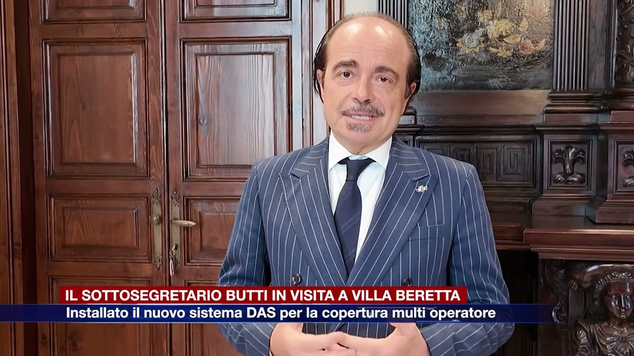 Etg - Il sottosegretario Butti in visita al centro di ricerca e riabilitazione Villa Beretta
