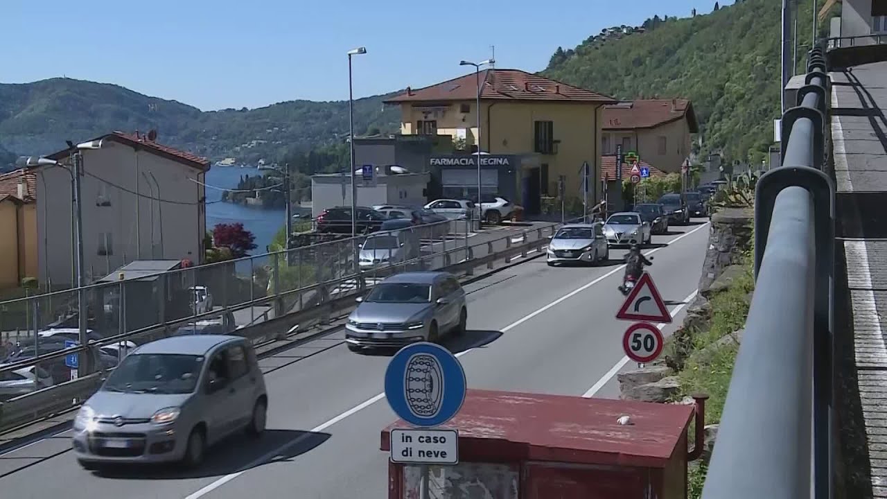 Cantiere della Variante della Tremezzina, sulla Regina si aggiungono semafori fissi e contasecondi