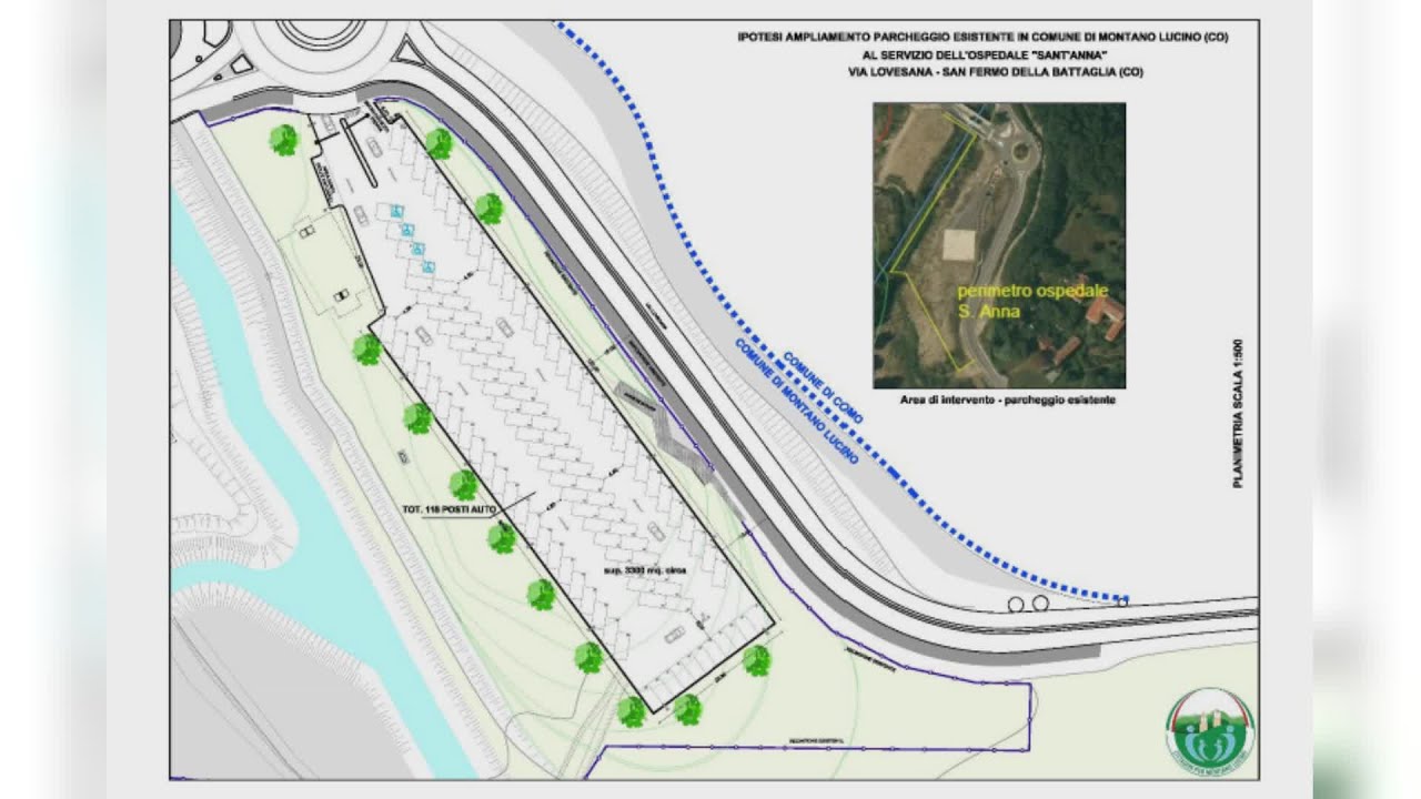 Caos parcheggi all'ospedale Sant'Anna