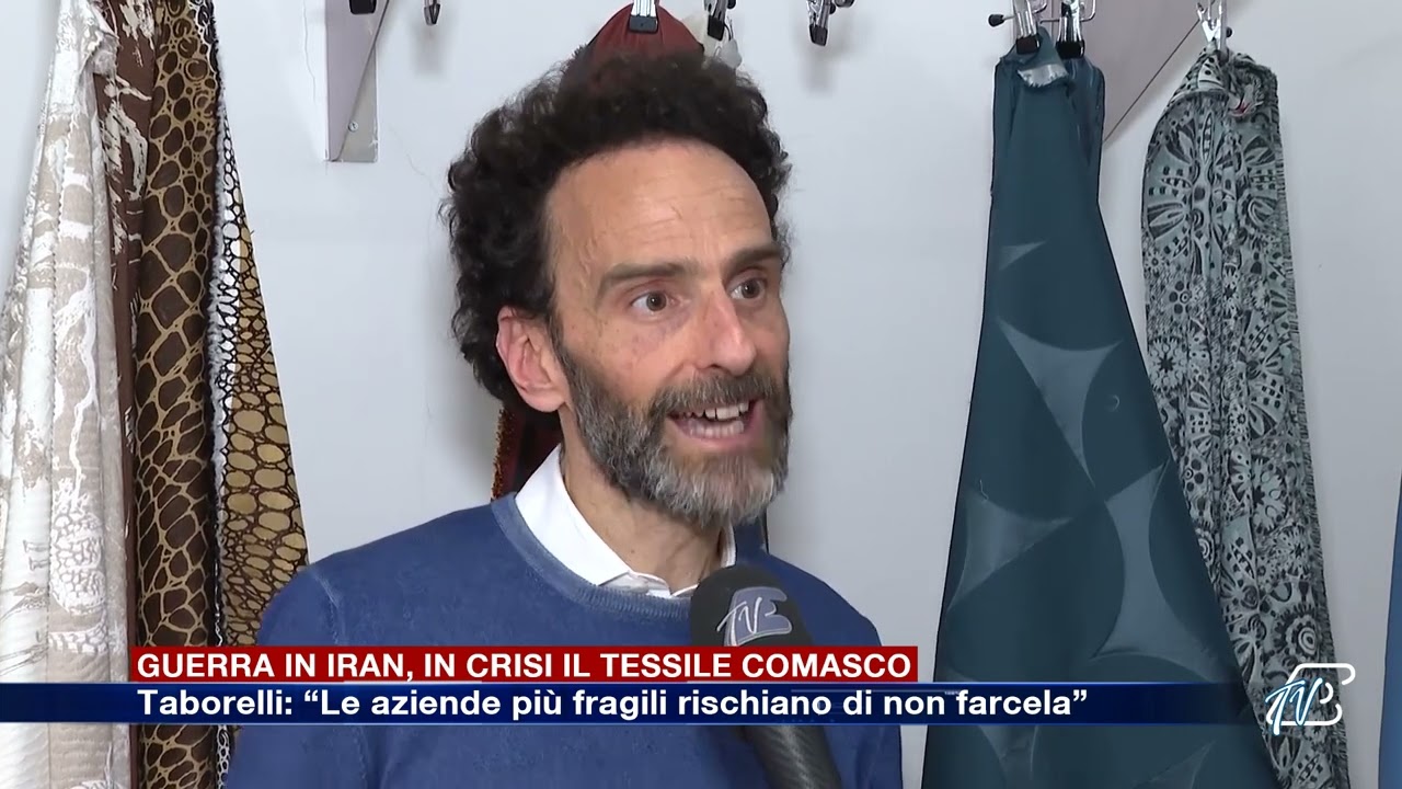 Guerra in Iran, in crisi il tessile comasco