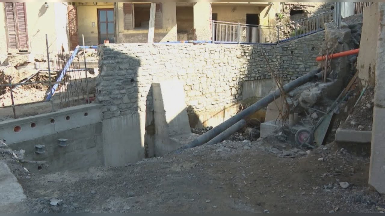 Blevio, il sopralluogo dell'assessore Comazzi