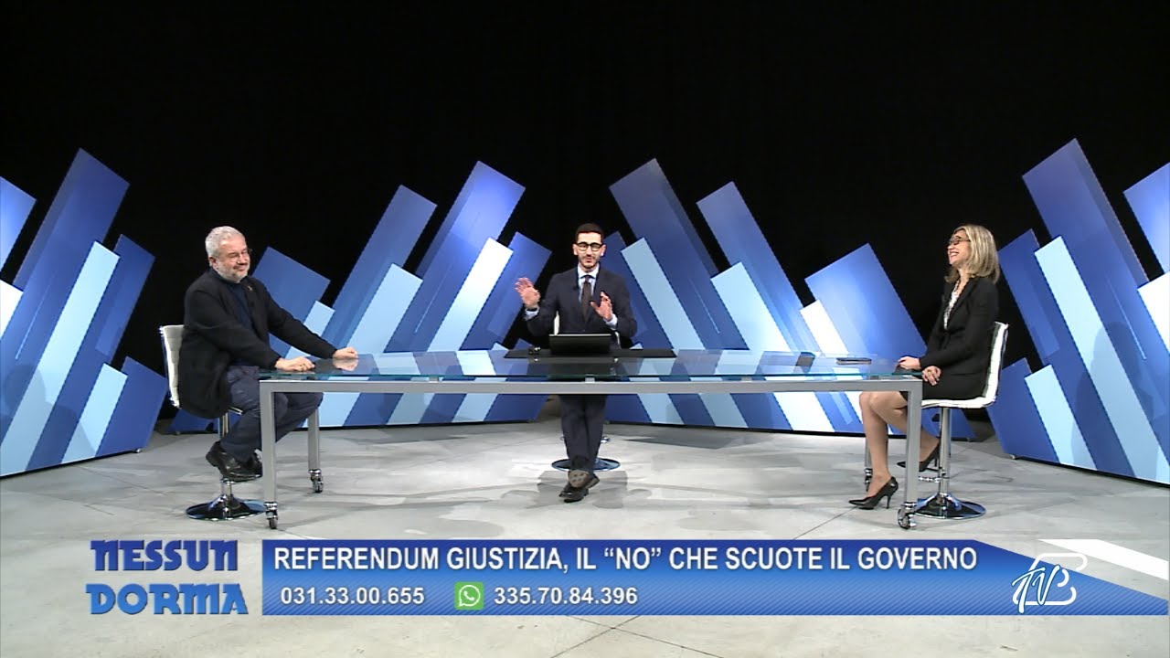 NESSUN DORMA - 27 MARZO 2026 -   REFERENDUM GIUSTIZIA, IL “NO” CHE SCUOTE IL GOVERNO